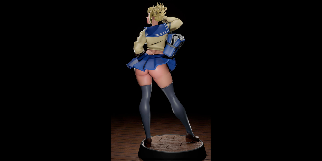 Himiko Toga Villain Waifu – My Hero Academia Collectible Figure – Fantasy Art – SFW / NSFW Options
